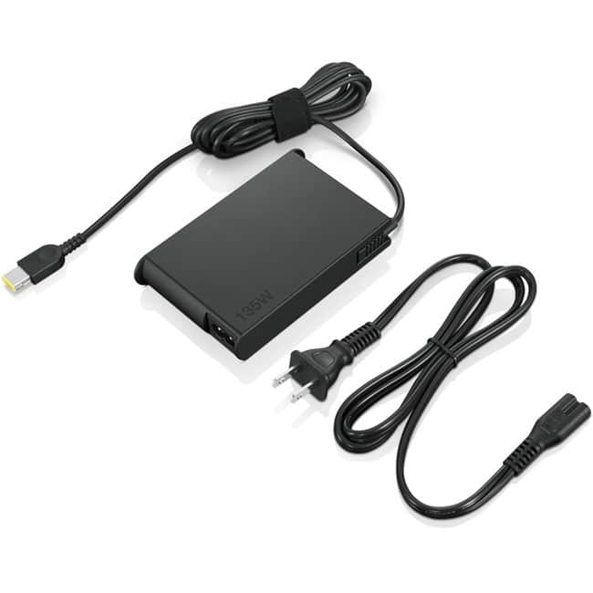 Lenovo - AC Adapter - 135 W - Black