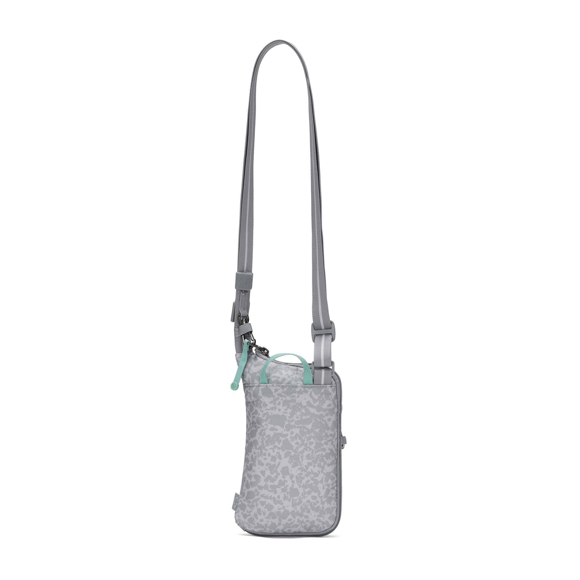 Angle. Pacsafe - GO Tech Crossbody - Meteor Ice.