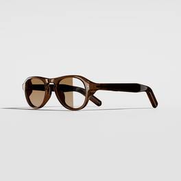 VONDER - PALERMO AI Glasses Translate, Call & Remember, 16h+, Premium Audio, Privacy-First, Clear to Brown Transitions® Lenses - Whiskey
