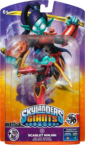  Skylanders: Giants Character Pack (Scarlet Ninjini) - Xbox 360|PlayStation 3|Nintendo Wii|Nintendo 3DS