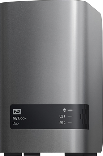 Aanvulling efficiëntie Uitstekend Best Buy: WD My Book Duo 6TB External USB 3.0/2.0 Hard Drive Metallic  Silver/Charcoal Gray WDBLWE0060JCH-NESN