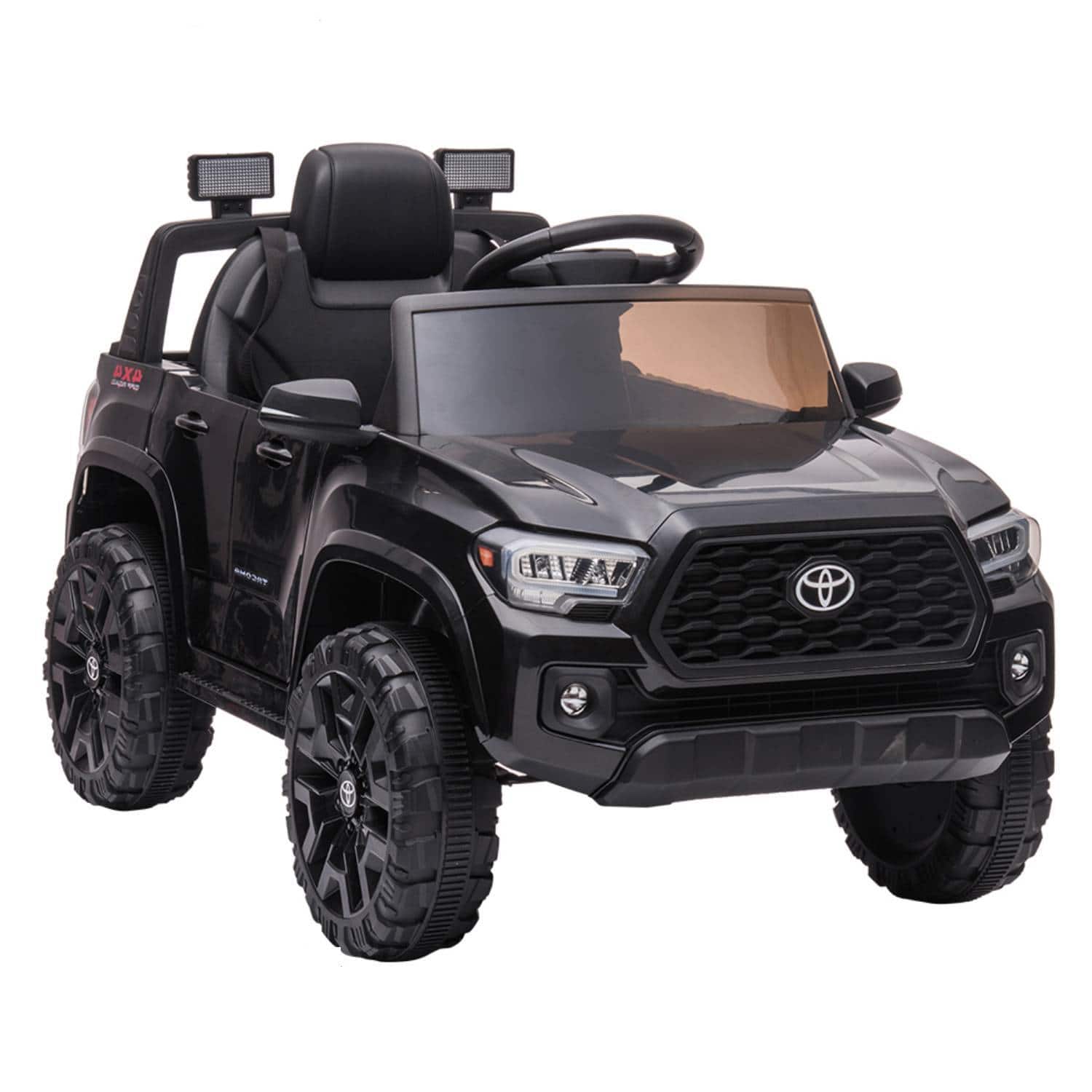 Qeetex - Children's Electric car, Kids Electric Vehicles with Remote Control for Kids Best Gift, Black