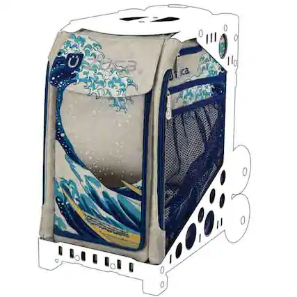 Front. Zuca - Zuca Great Wave Sport Insert Bag (Frame Sold Separately) - Two-Tone.