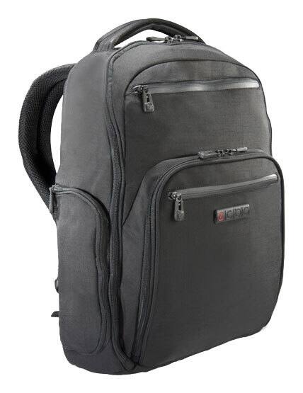 Angle Standard. ECBC - Thor Laptop Backpack - Black.