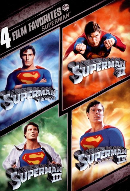Front Standard. Superman: 4 Film Favorites [WS] [2 Discs] [DVD].