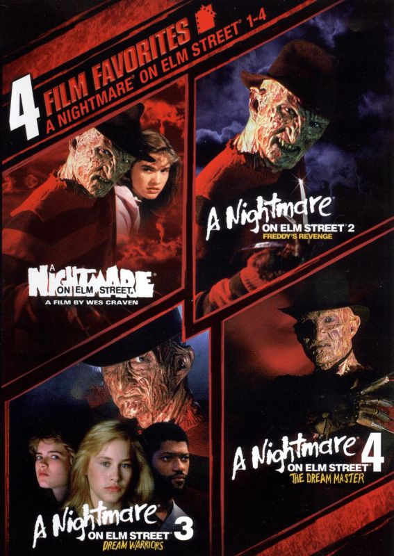  A Nightmare on Elm Street 1-4: 4 Film Favorites [2 Discs] [DVD]