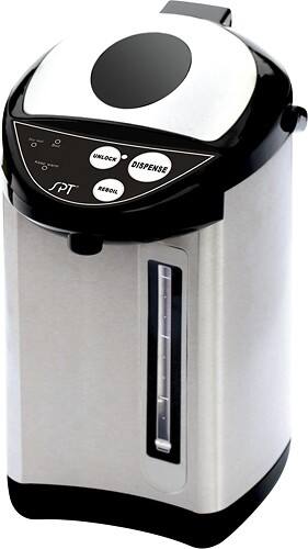 Angle Standard. SPT - 3L Hot Water Pot - Stainless-Steel/Black.