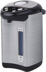 SPT - 5L Hot Water Pot - Stainless-Steel/Black - Angle_Zoom