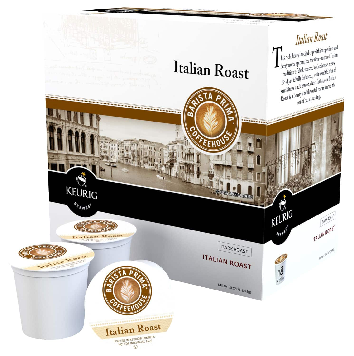 Barista Prima Coffeehouse K Cup Coffeehouse -- K Cups for Sale