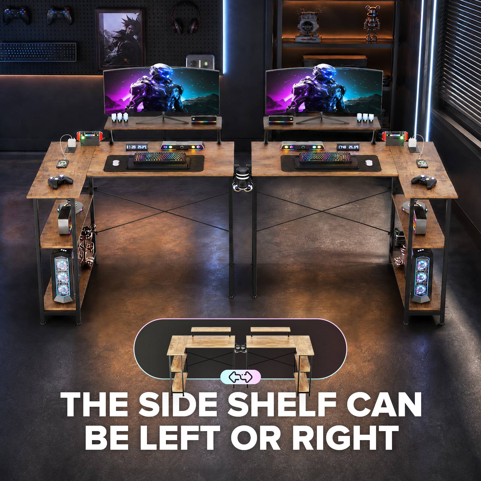 85 7925  
TMB 25.99  
THE SIDE SHELF CAN BE LEFT OR RIGHT