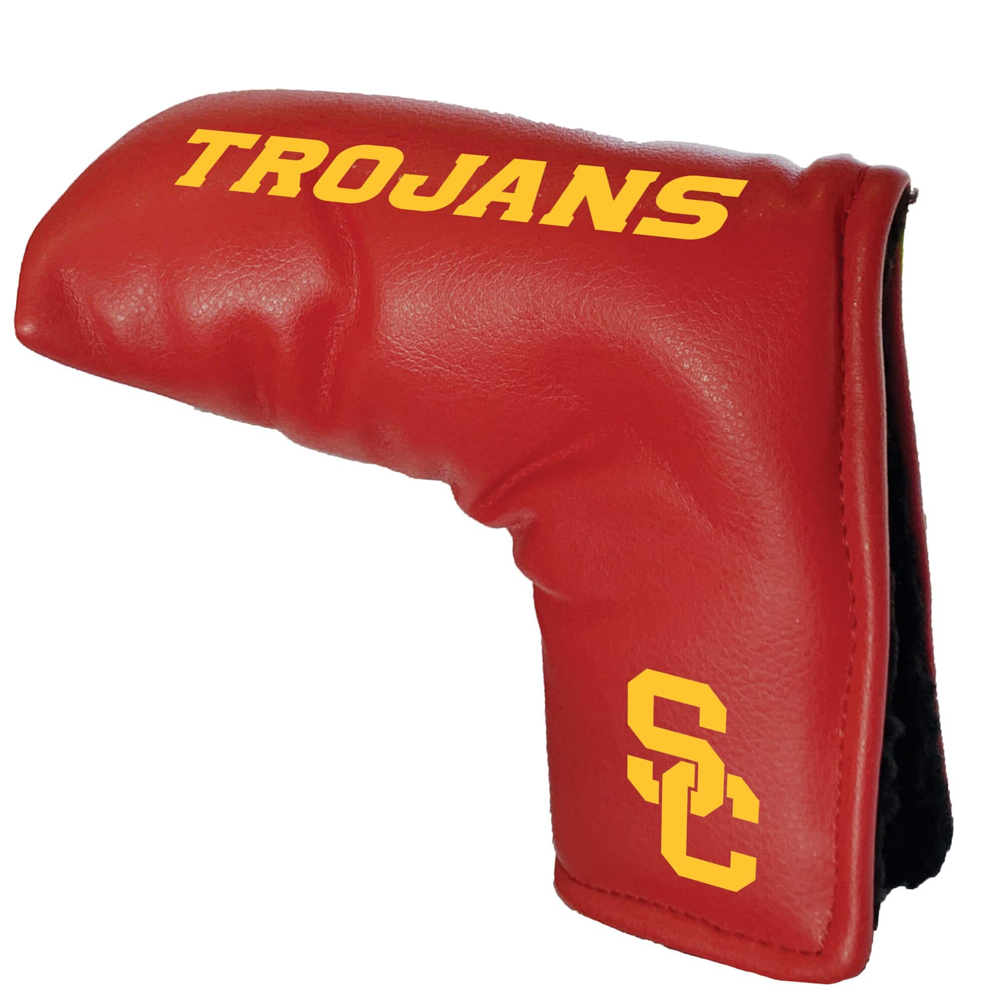 Front. Team Golf - USC Trojans Tour Blade Putter Cover - Multicolor.
