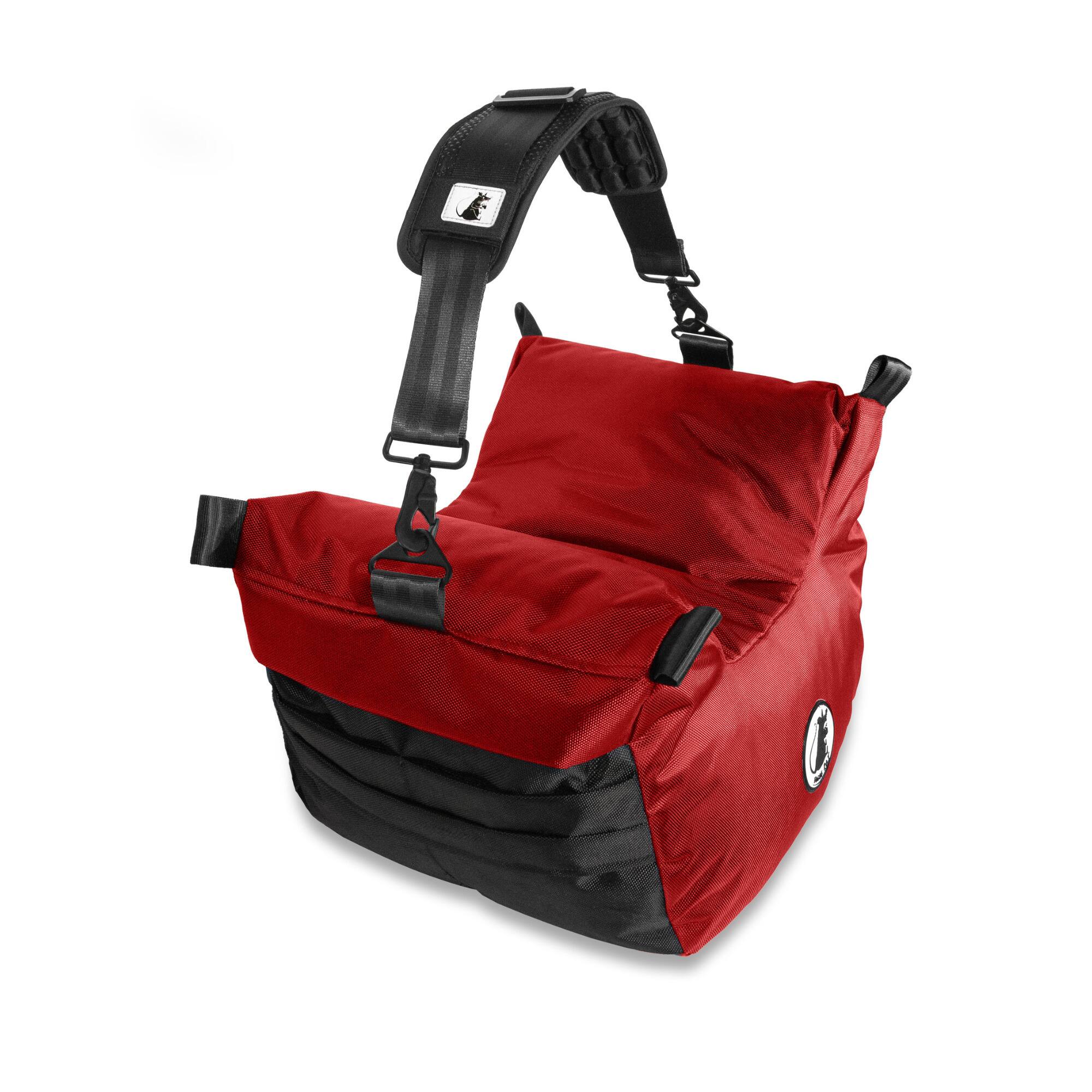 Back. FOCUS RAT - Focus Rat Large Professional Rat Bag V4 with Water-resistant Fabric (Ruby Red).