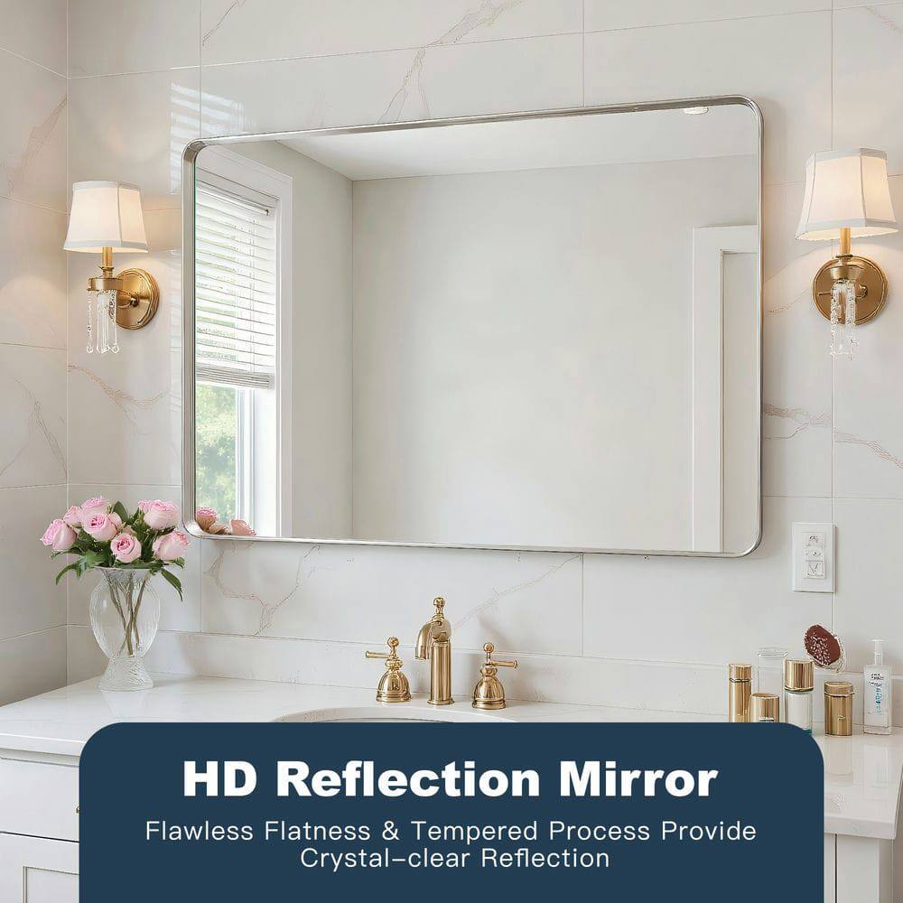 HD Reflection Mirror  
Flawless Flatness & Tempered Process Provide Crystal-clear Reflection