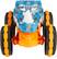 Alt View 1. Hot Wheels - Monster Trucks 1:24 Scale Rhinomite RC Vehicle - Blue/Orange.