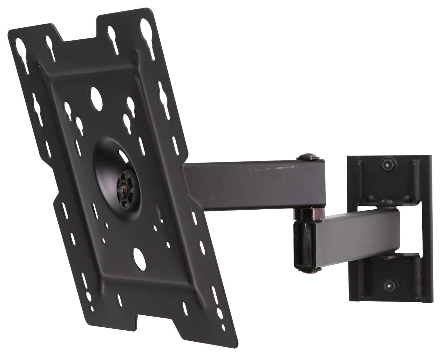 Front. Peerless-AV - Full-Motion TV Wall Mount for Most 22" - 40" Flat-Panel TVs - Extends 12.7" - Black.