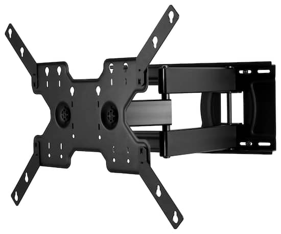 Peerless Av Full Motion Tv Wall Mount For Most 42 75 Flat Panel Tvs Extends 16 07 Black Etalu Best Buy