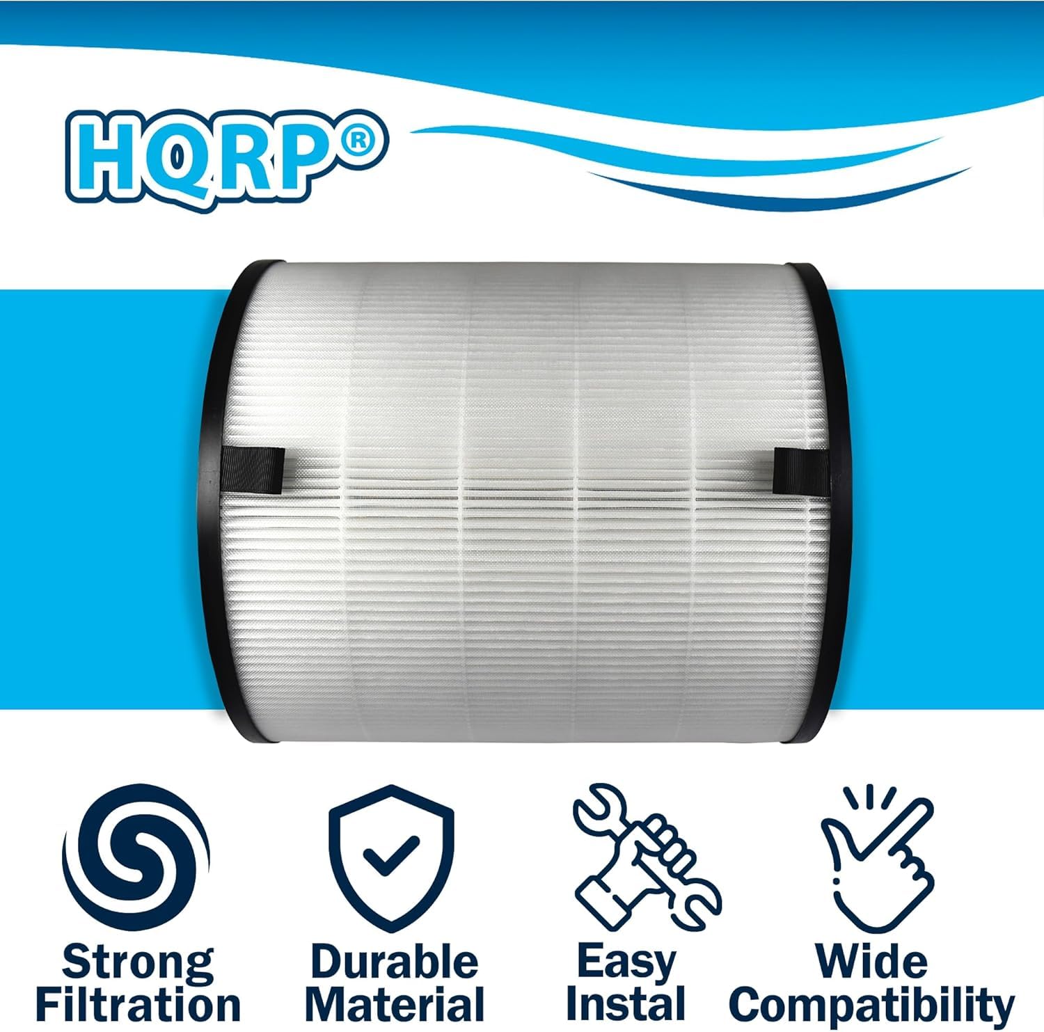 HQRP®

- Strong Filtration
- Durable Material
- Easy Install
- Wide Compatibility