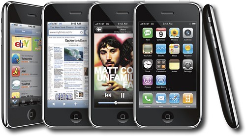 Best Buy: Apple® iPhone 3G with 8GB Memory Black 8GB BLACK