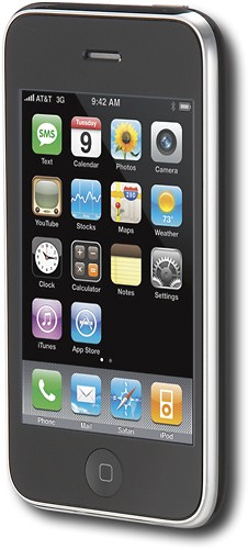 Aanbevolen vinger Hassy Best Buy: Apple® iPhone 3G with 8GB Memory Black 8GB BLACK