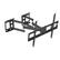 Front. Stock Preferred - Full Motion TV Wall Mount Bracket for 32-70 Inch LCD/LED TVs - Black.