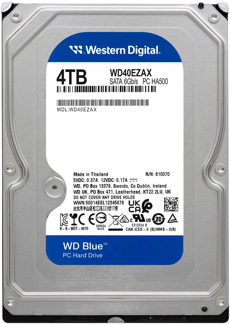Western Digital WD Blue 4TB HDD 2