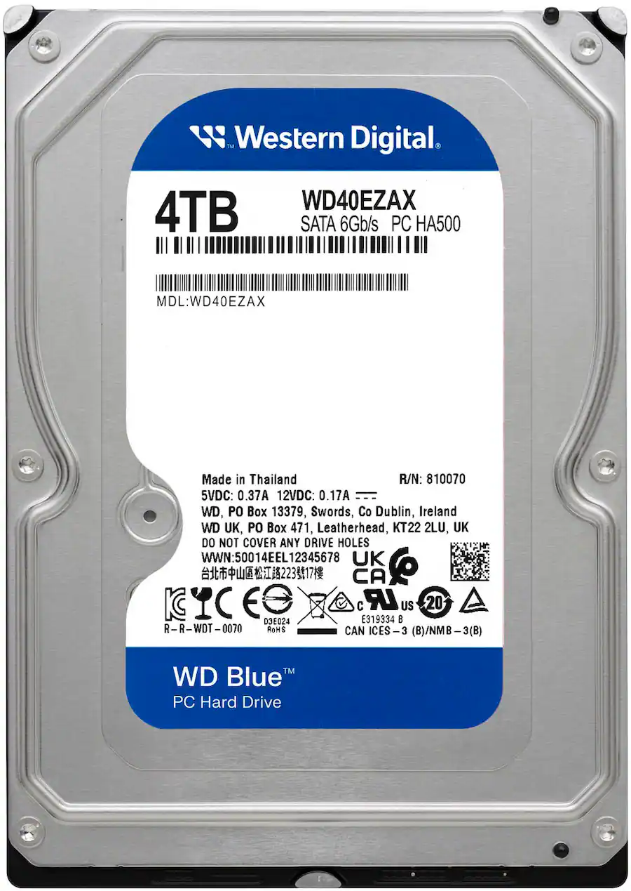 Dvd Disk Best Internal Hard Drive For Ps4 WD Blue 4TB PC Internal