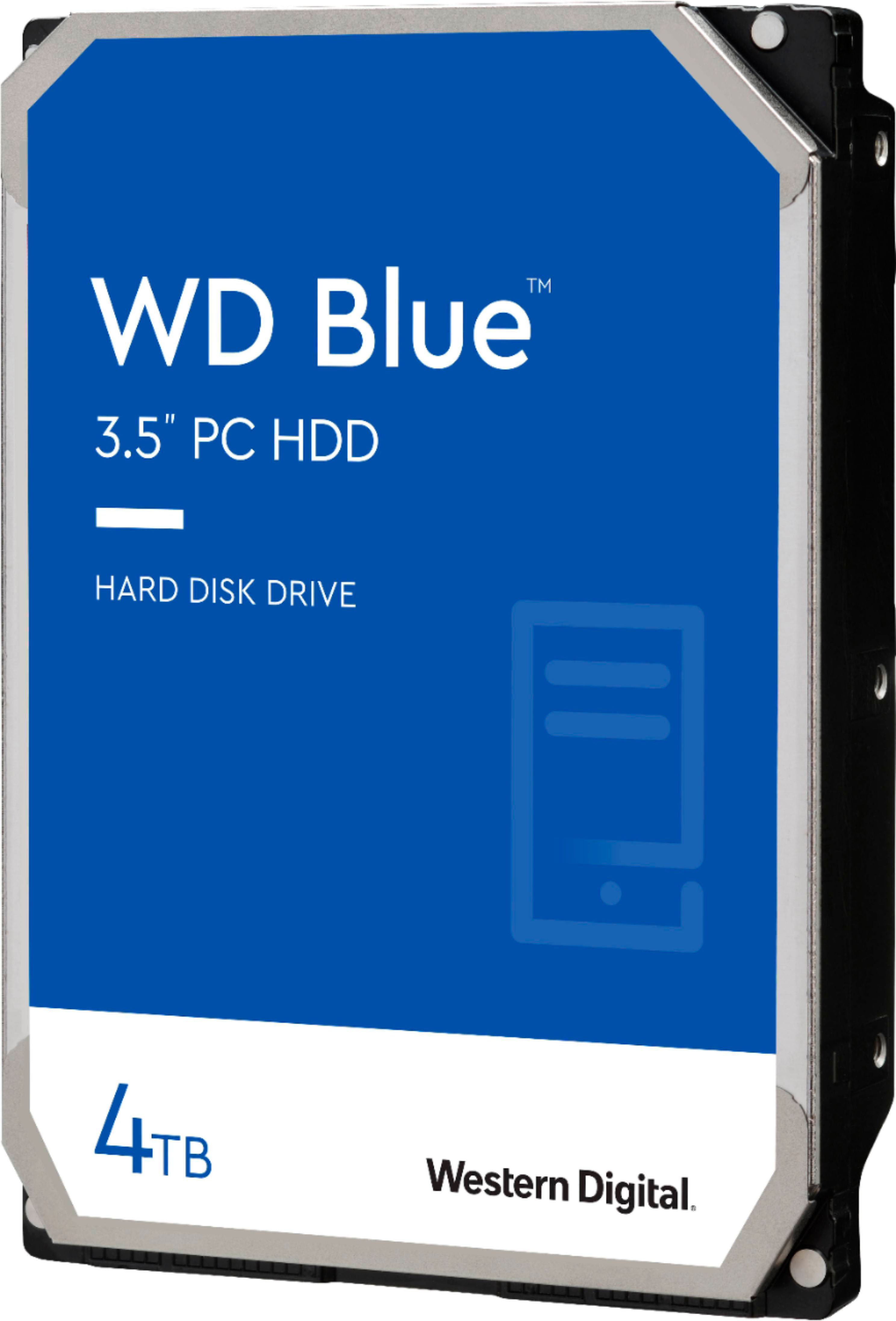 WD Blue 4TB Internal SATA Hard Drive for Desktops WDBH2D0040HNC-NRSN Best Buy