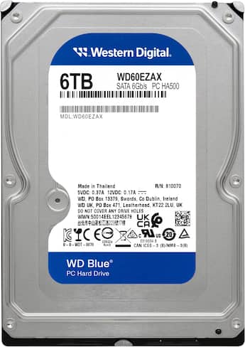 WD Blue 6TB PC Internal Hard Drive for Desktops WD60EZAX - Best Buy WD Blue 6TB PC Internal Hard Drive for Desktops WD60EZAX - Best Buy