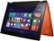 Front Standard. Lenovo - Yoga Ultrabook 2-in-1 11.6" Touch-Screen Laptop - 4GB Memory - 128GB Solid State Drive - Clementine Orange.