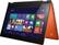 Front Standard. Lenovo - Yoga Ultrabook 2-in-1 11.6" Touch-Screen Laptop - 4GB Memory - 128GB Solid State Drive - Clementine Orange.