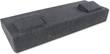 Atrend - 12" Dual Sealed Subwoofer Enclosure for 2007 or Later GM Crew Cab Trucks - Charcoal - Angle