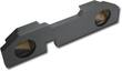 Atrend - 10" Dual Sealed Subwoofer Enclosure for 2002 or Later Dodge Ram Quad Cab Trucks - Charcoal - Angle