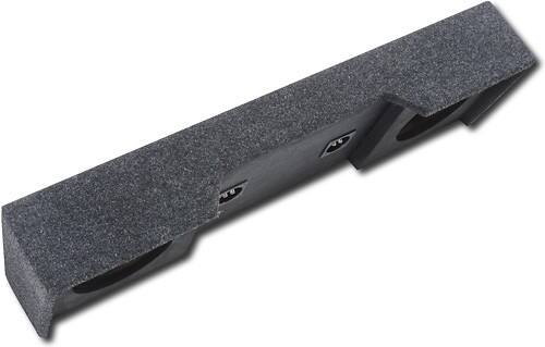 Angle Standard. Atrend - 10" Dual Sealed Down-Fire Subwoofer Enclosure for Nissan Titan King/Crew Cab 04+.