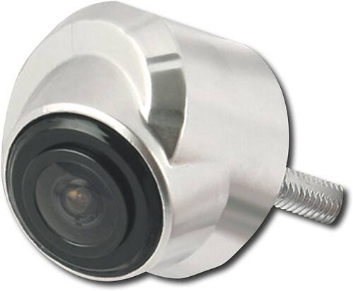 Angle Standard. Power Acoustik - Extra Small Rearview Camera for Most Vehicles - Silver.