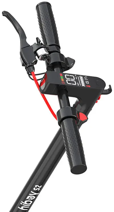 HiBoy - S2 Foldable Electric Scooter w/ 17 mi Max Operating Range & 19 mph Max Speed - Grey