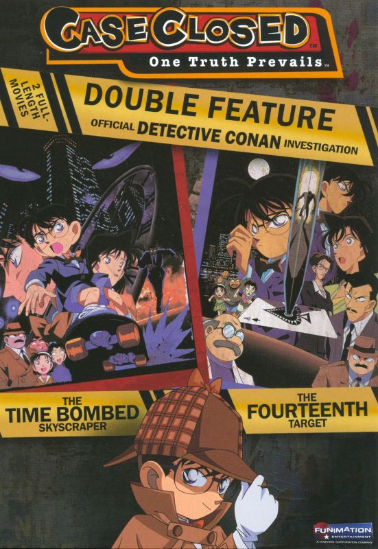  Case Closed: The Time Bomb Skyscraper/The Fourteenth Target [2 Discs] [DVD]