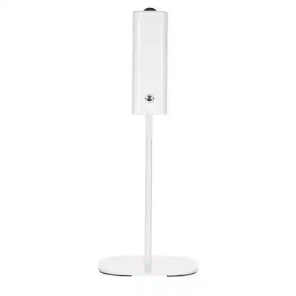 Front. Luckbyte - LED Multifunctional Desk Lamp Portable Flashlight Touch Dimmable Eye Caring Bedside Lamp - White.