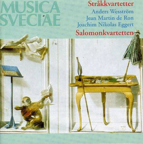 MUSICA SVECIAE

Sträckvartetter  
Anders Westström  
Jean Martin de Ron  
Joachim Nikolas Eggert  
Salomonkvartetten