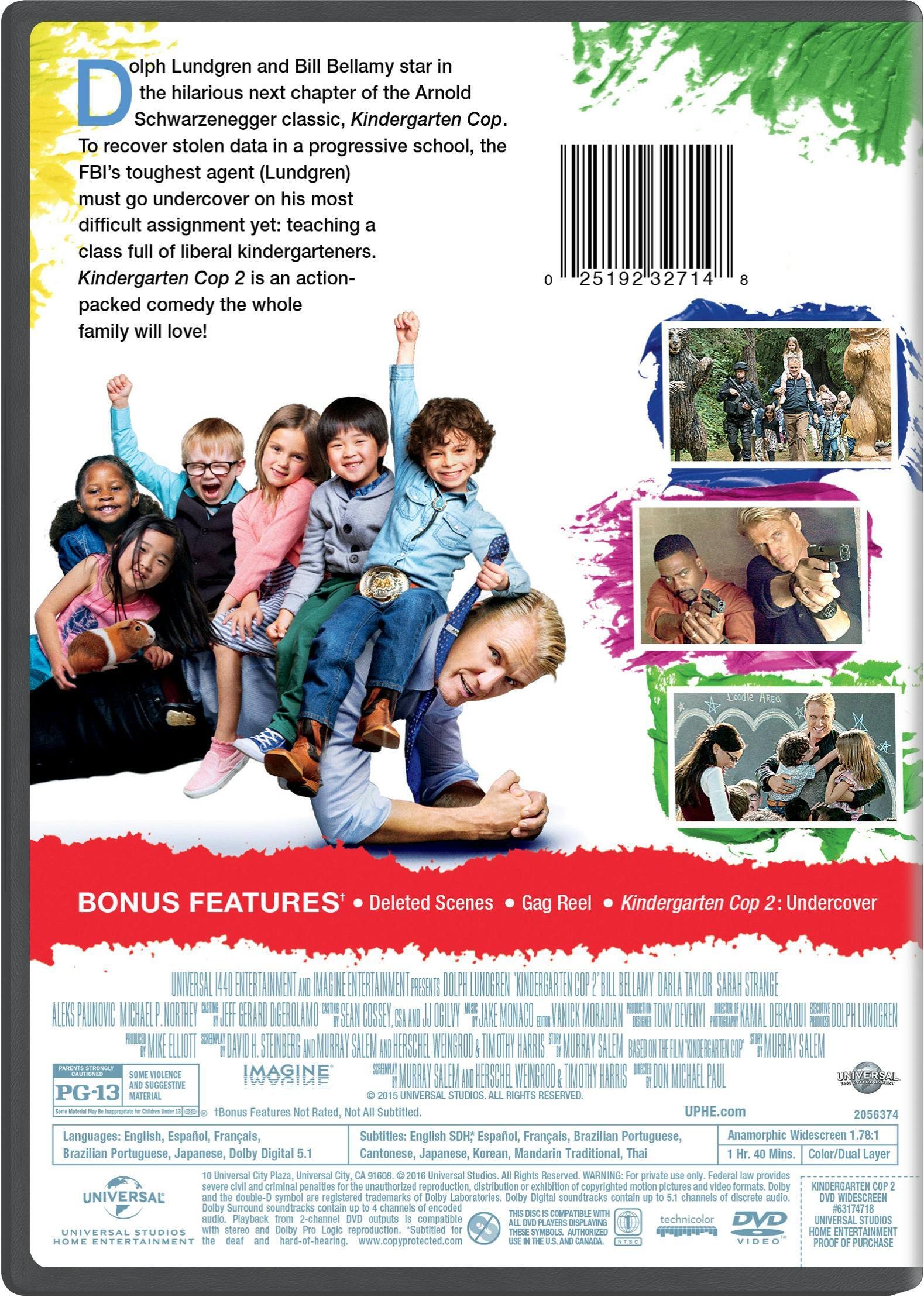 Angle. Kindergarten Cop 2 [DVD].