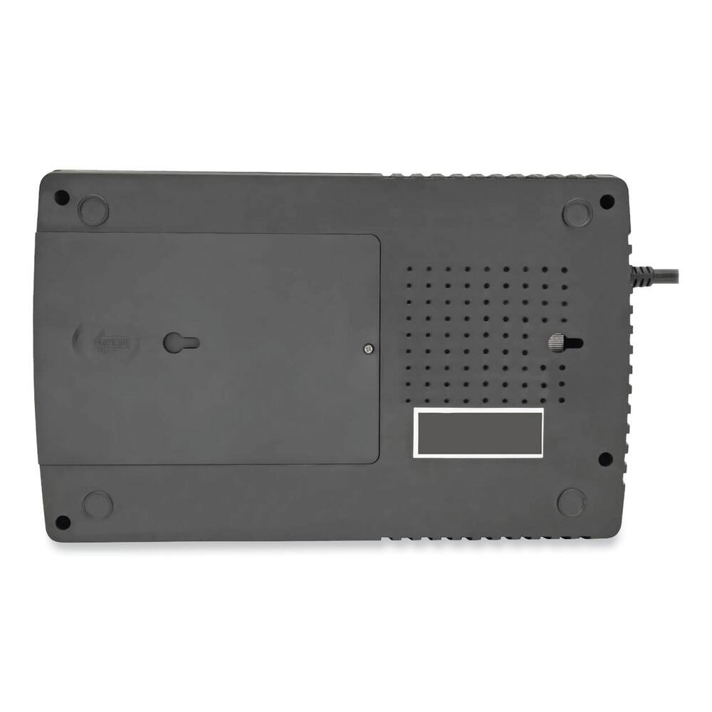 Left. Tripp Lite - Tripp Lite AVR750U AVR Series 750 VA 420 J Ultra-Compact 12-Outlet Line-Interactive UPS - Black.