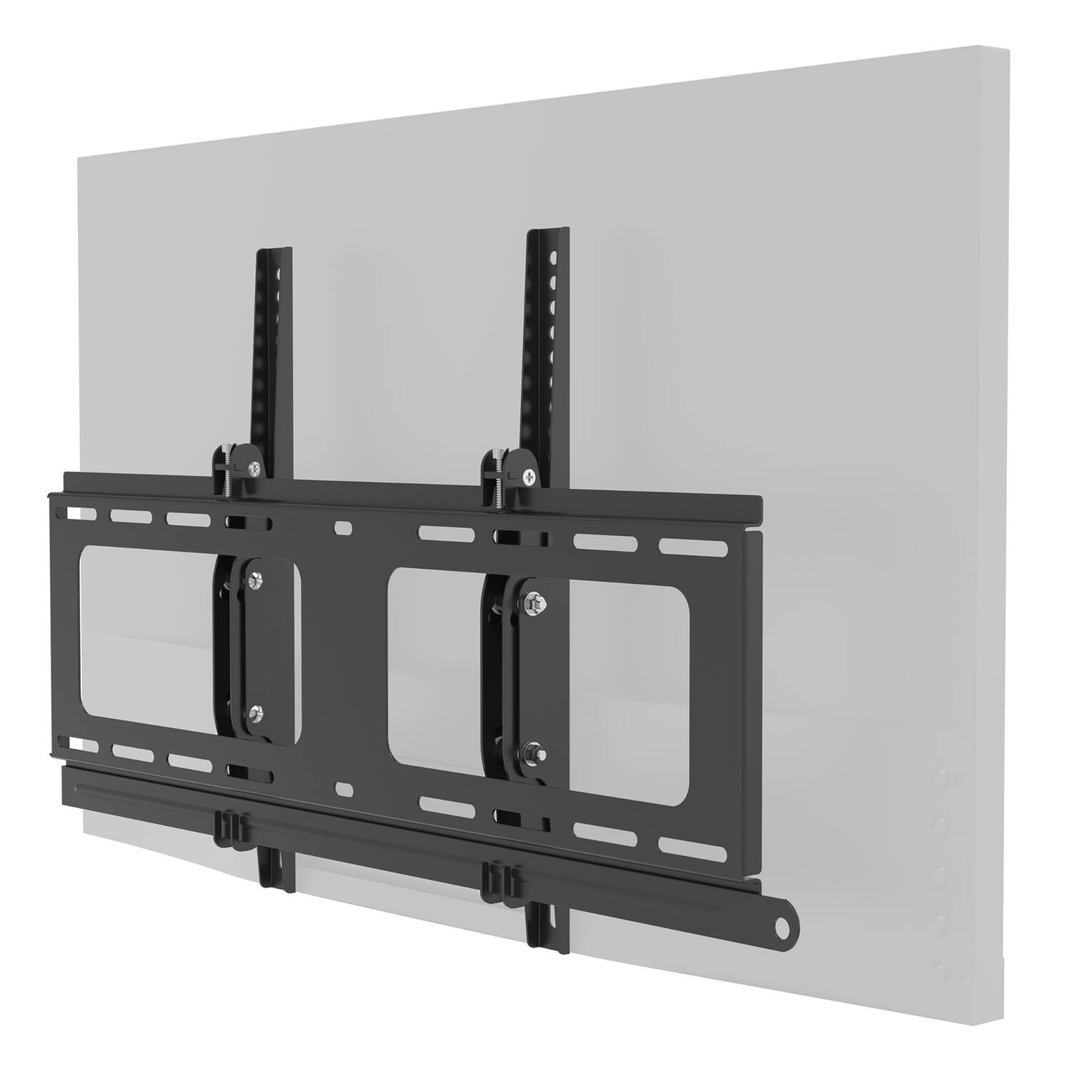 Alt View 8. CTA Digital - Tilt TV Wall Mount up to 80", Anti-Theft, 600 x 400 Max VESA, Holds 176 lbs, Weatherproof - Black.