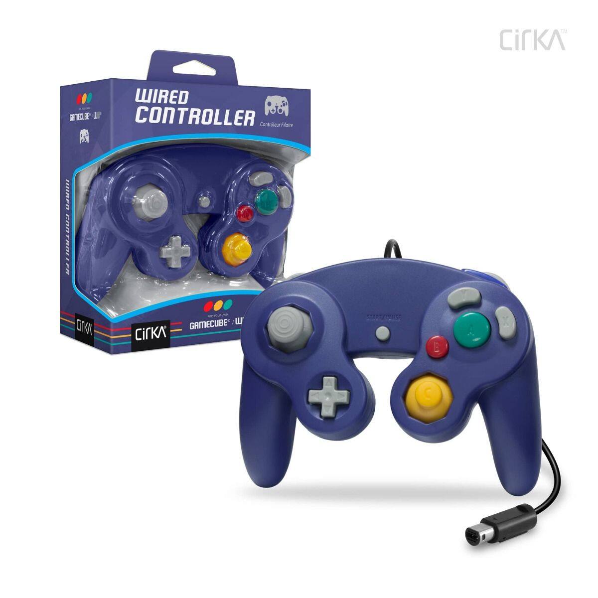 Hyperkin - Cirka Wired Controller for Nintendo Gamecube/Wii - Purple