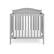 Alt View 11. Graco - Stella 4-in-1 Convertible Mini Crib - Pebble Gray.