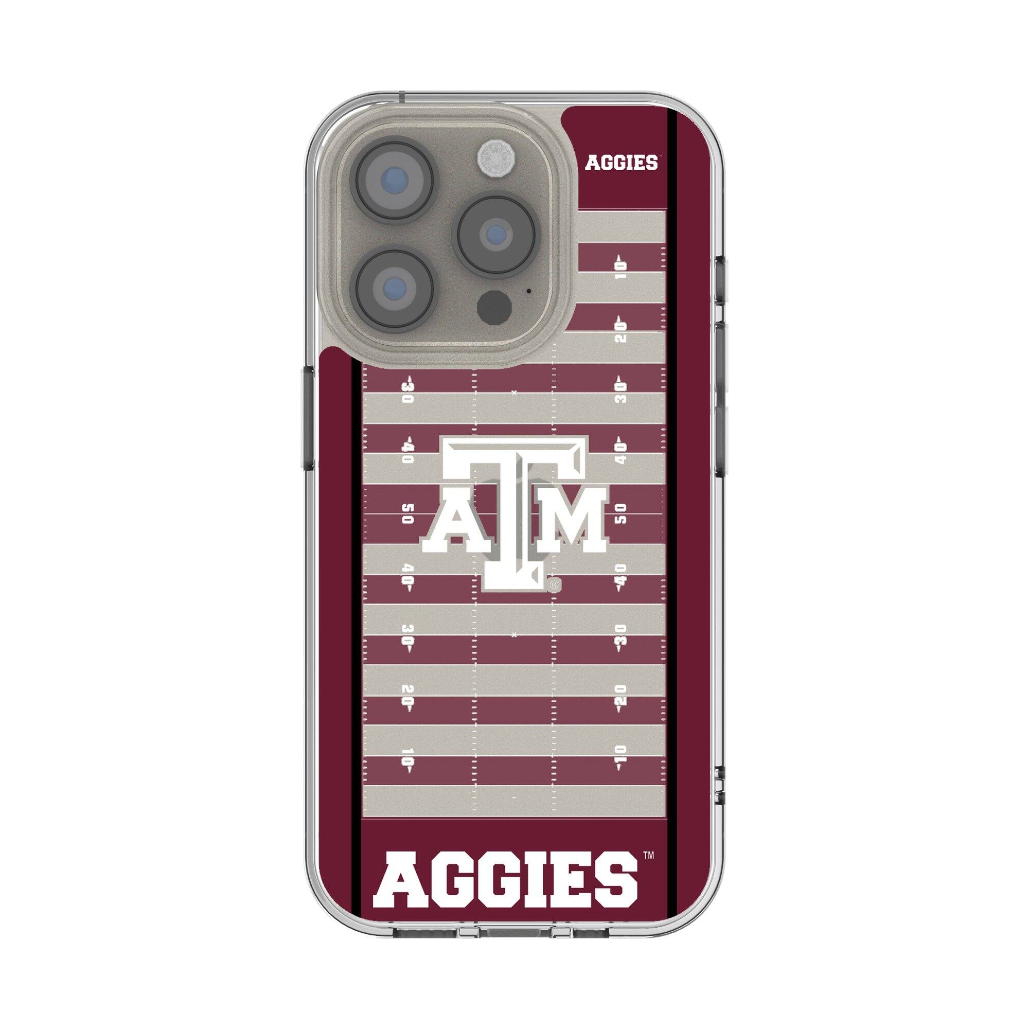 Keyscaper - NCAA - Texas A&M Aggies iPhone Clear Football Field Design Case - 13 Pro - Multicolor price history on PriceWatchPro