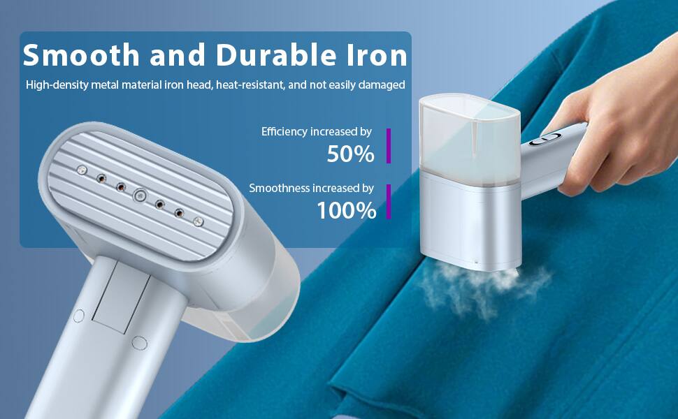 Smooth and Durable Iron

High-density metal material iron head, heat-resistant, and not easily damaged

Efficiency increased by 50%

Smoothness increased by 100%
