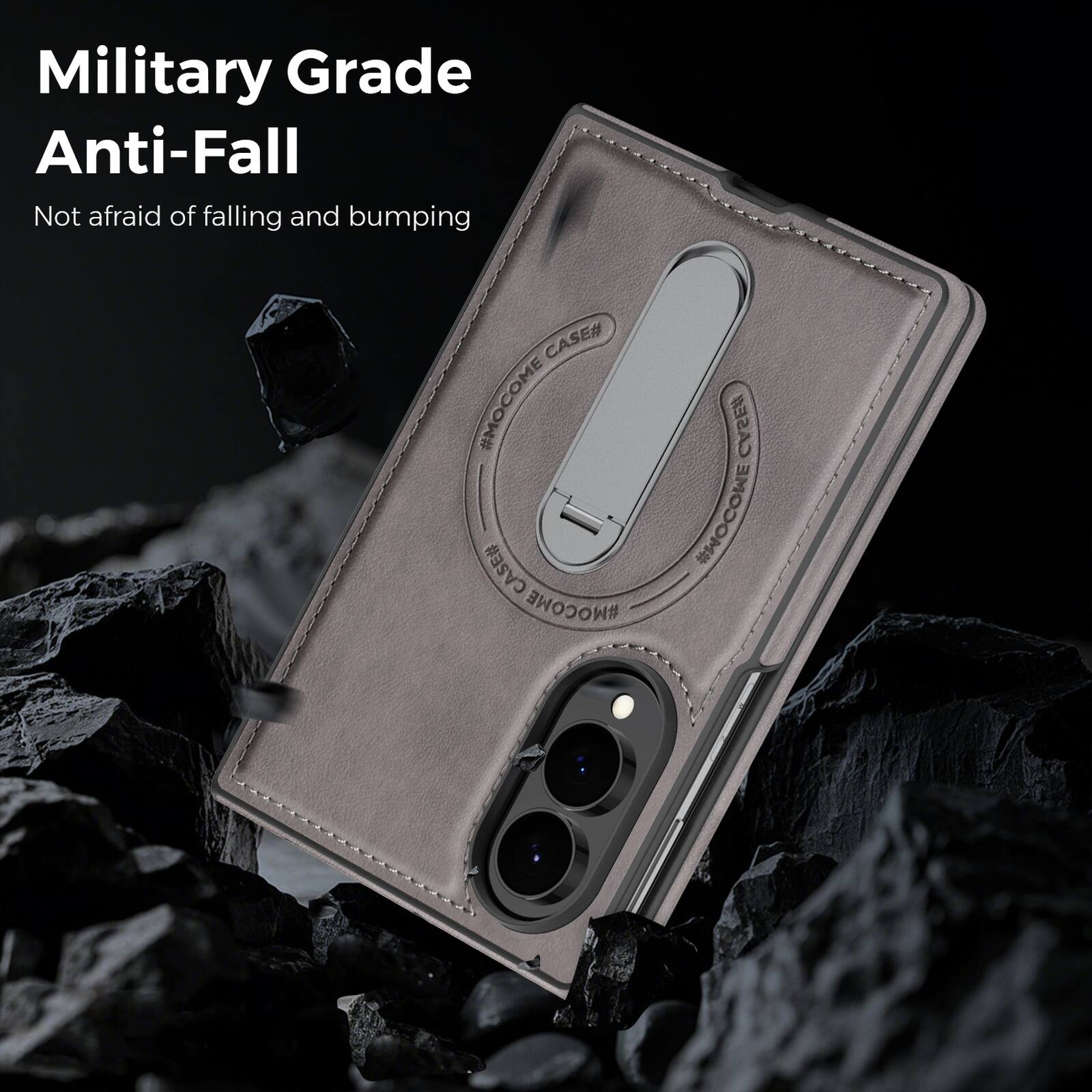 Military Grade Anti-Fall  
Not afraid of falling and bumping  
CASE# #MOCOME CASE# #MOCOME CASE# #WOCOWE