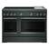 Front. KitchenAid - 6.3 Cu. Ft. Freestanding Double Oven Electric Induction Commercial-Style Range with Griddle - Juniper.