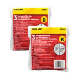Shop-Vac - 6 Pack Replacement Vacuum Bags for Part #9066833