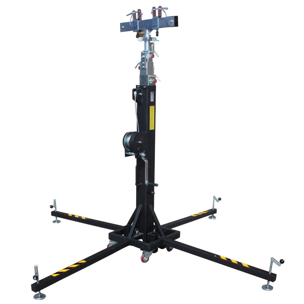 Alt View 8. ProX - ProX XT-CRANK22FT-400 Heavy Duty 22' High Truss Crank Up Lighting Stand, Holds 400 lb.