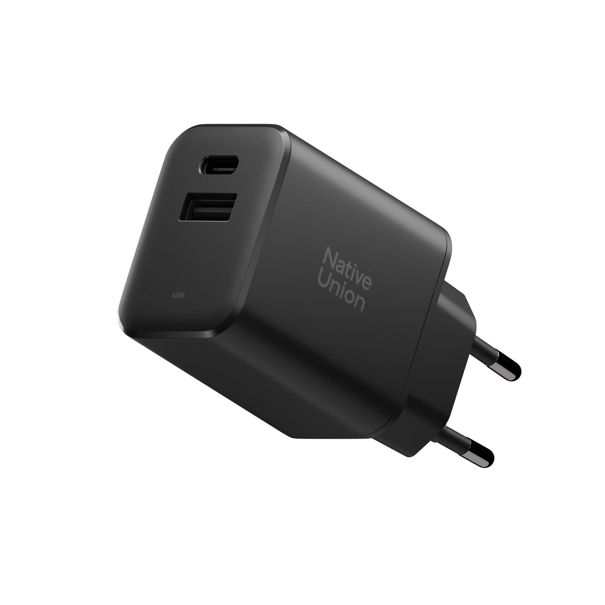 Native Union - FAST GAN CHARGER PD 45W 1C + 1A - Black